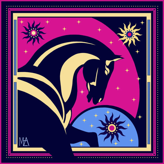 foulard en soie luxueux