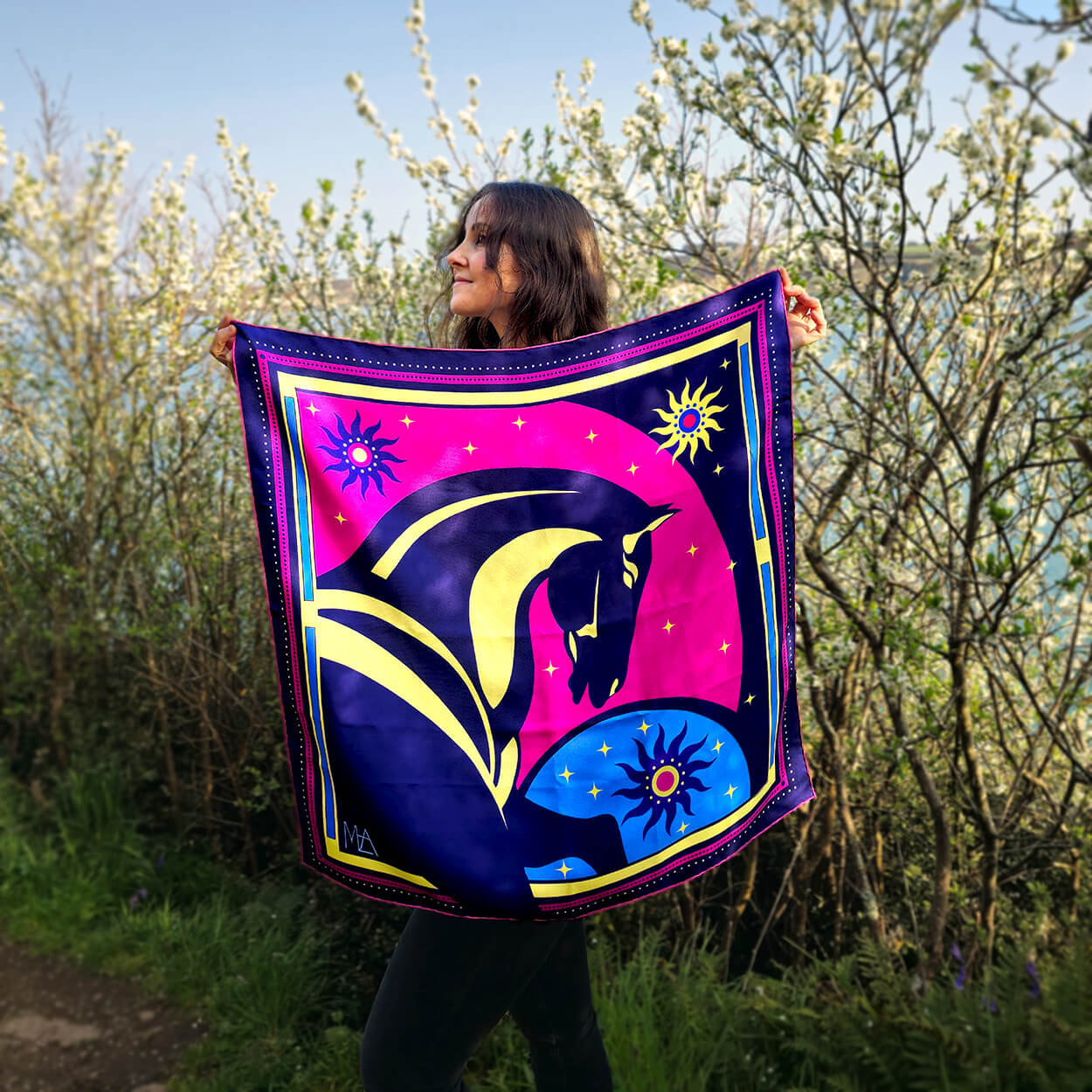 foulard en soie de luxe made in france