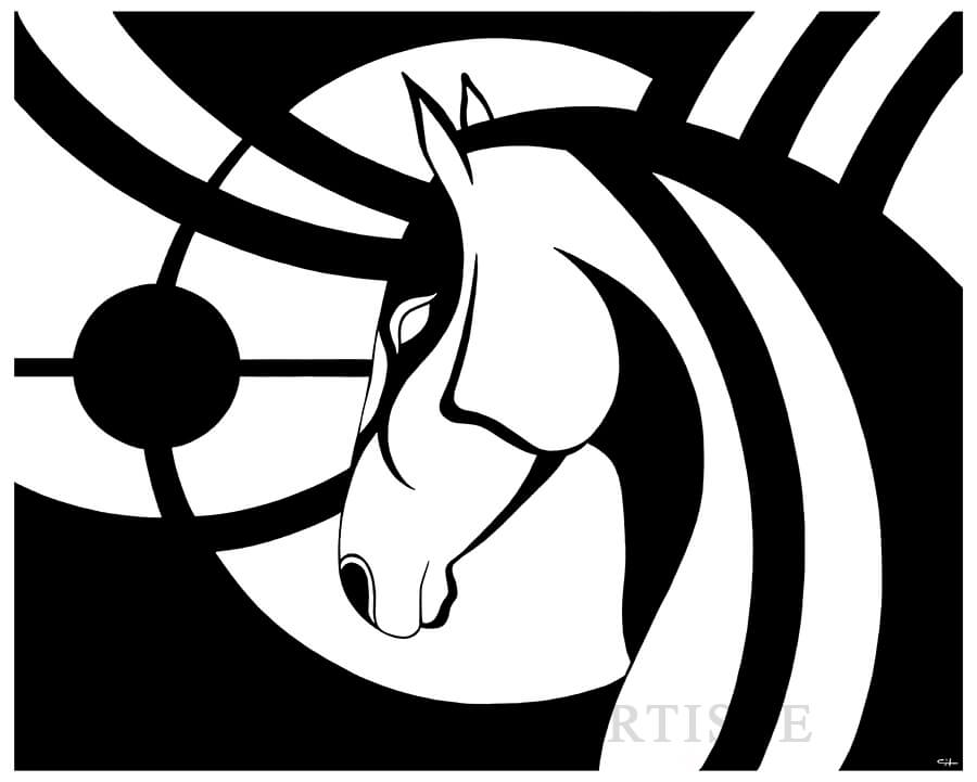 Tirage Fine Art - Intersection